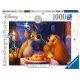 Ravensburger puzzel 1000 stukjes Disney Lady en de Vagenbond 1955